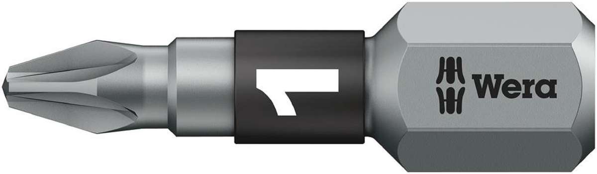 Wera (05056720001) Hex Driver Bit, Pozidriv, PZ1 Bit, 25 mm Overall