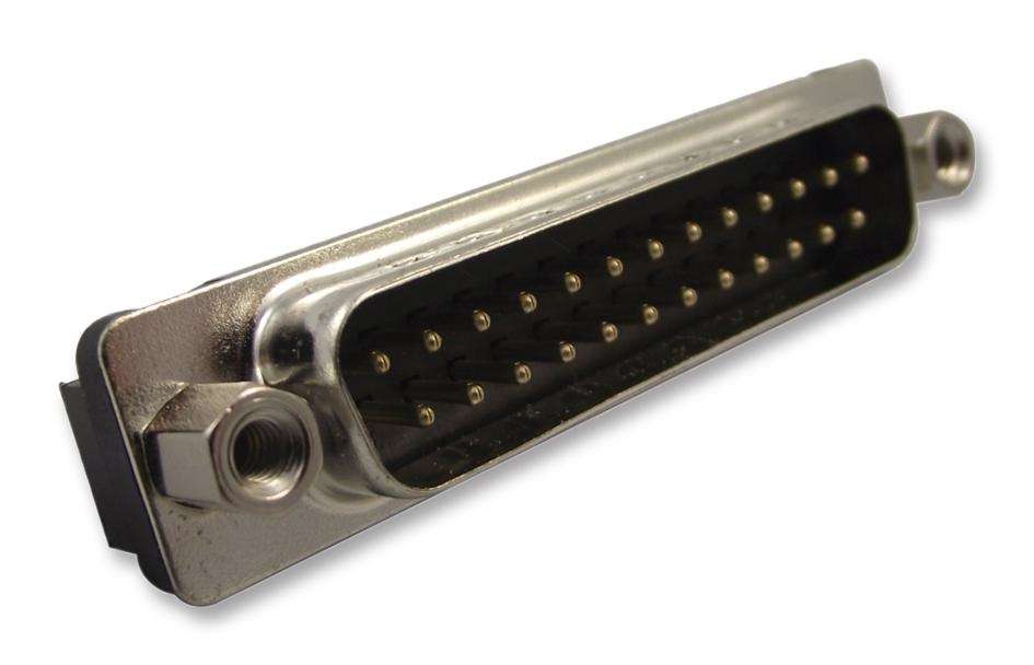 Amphenol (L717TSBH25POL2RM8) D Sub Connector, DB25, 25 Contacts, Plug