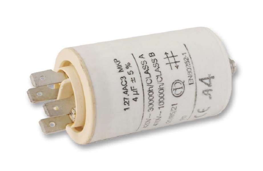 Kemet (C276CC35100AA0J) Motor Run Capacitor, Metallized PP, Can