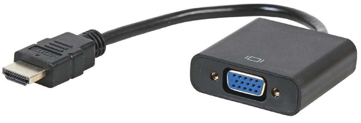 Pro Signal PSG3047 Connector Adapter, HDMI, 1 Ways, Plug, VGA, 1 Ways