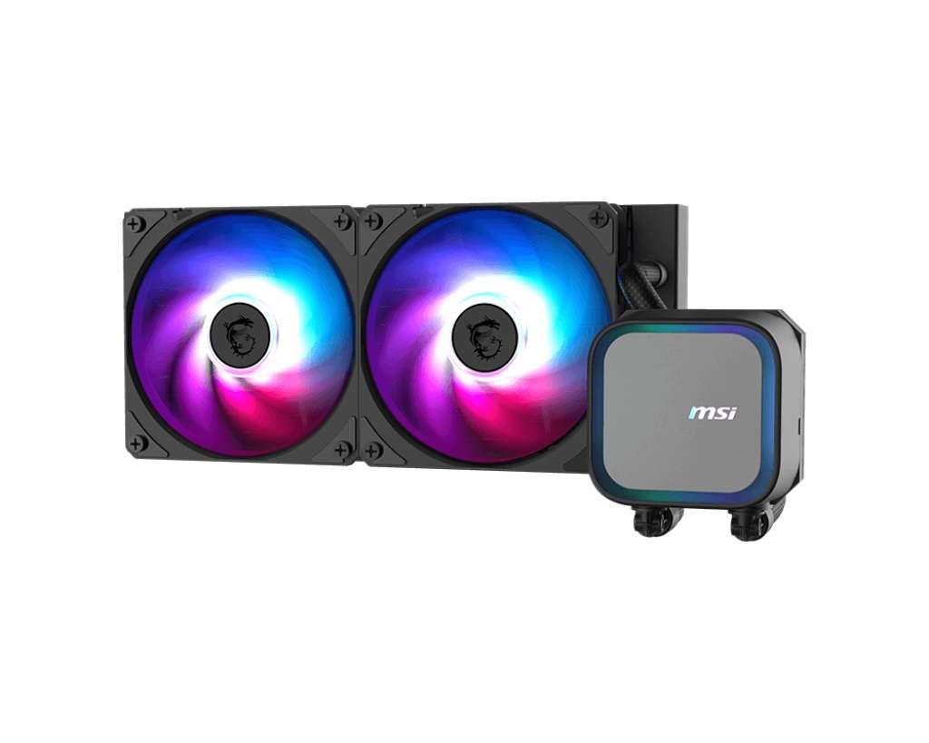 MSI MAG Coreliquid A13 240 AIO Liquid CPU Cooler - Black