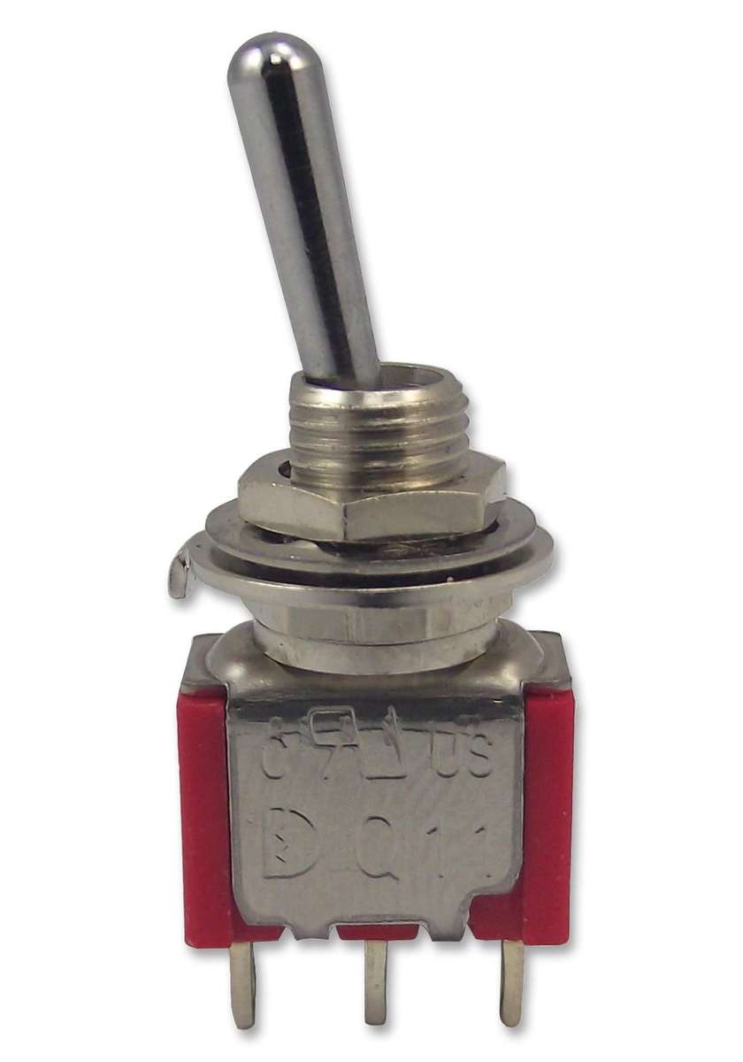 Multicomp Pro (1MS3T1B5M1QE) Toggle Switch, On-Off-On, , 5 A