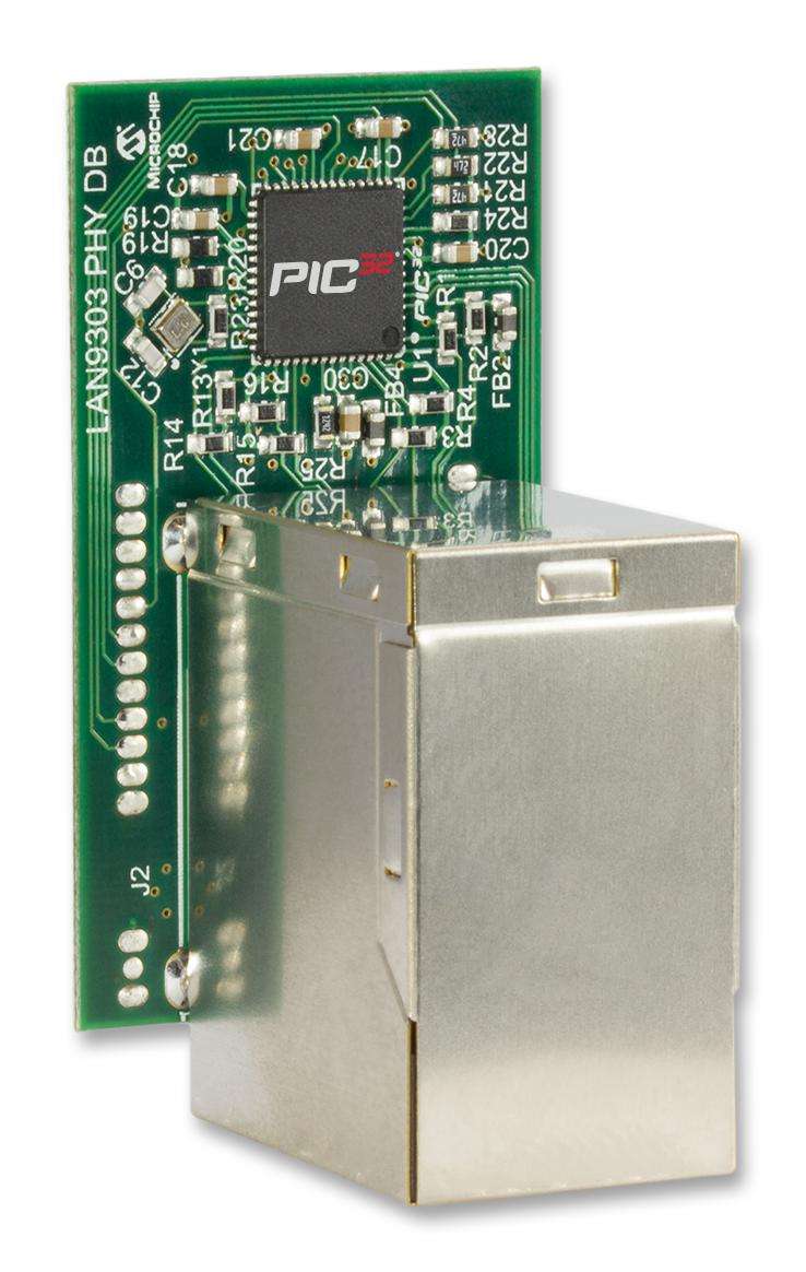 Microchip (AC320004-4) Daughter Board, 3-Port LAN9303 Ethernet Switch