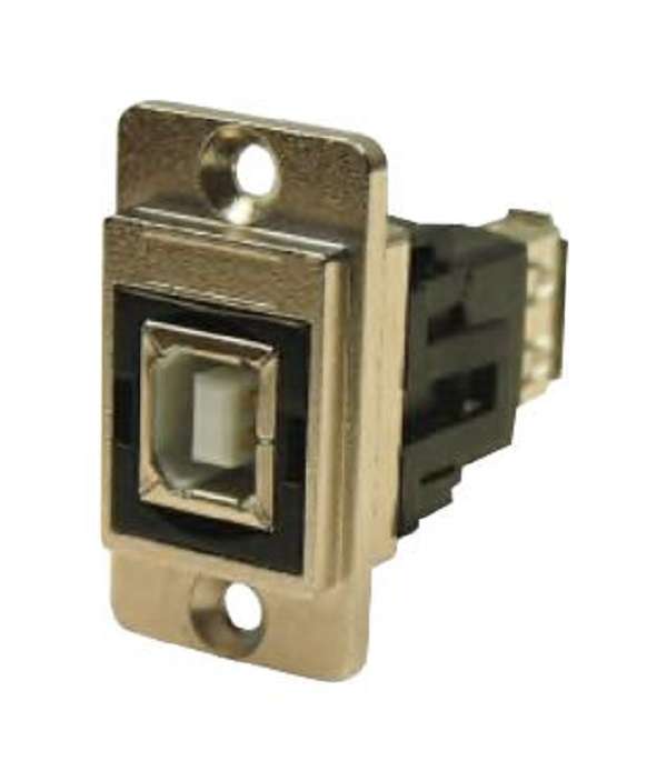 Cliff Electronic (CP30707NM) USB Adapter, CSK Hole, USB 2.0