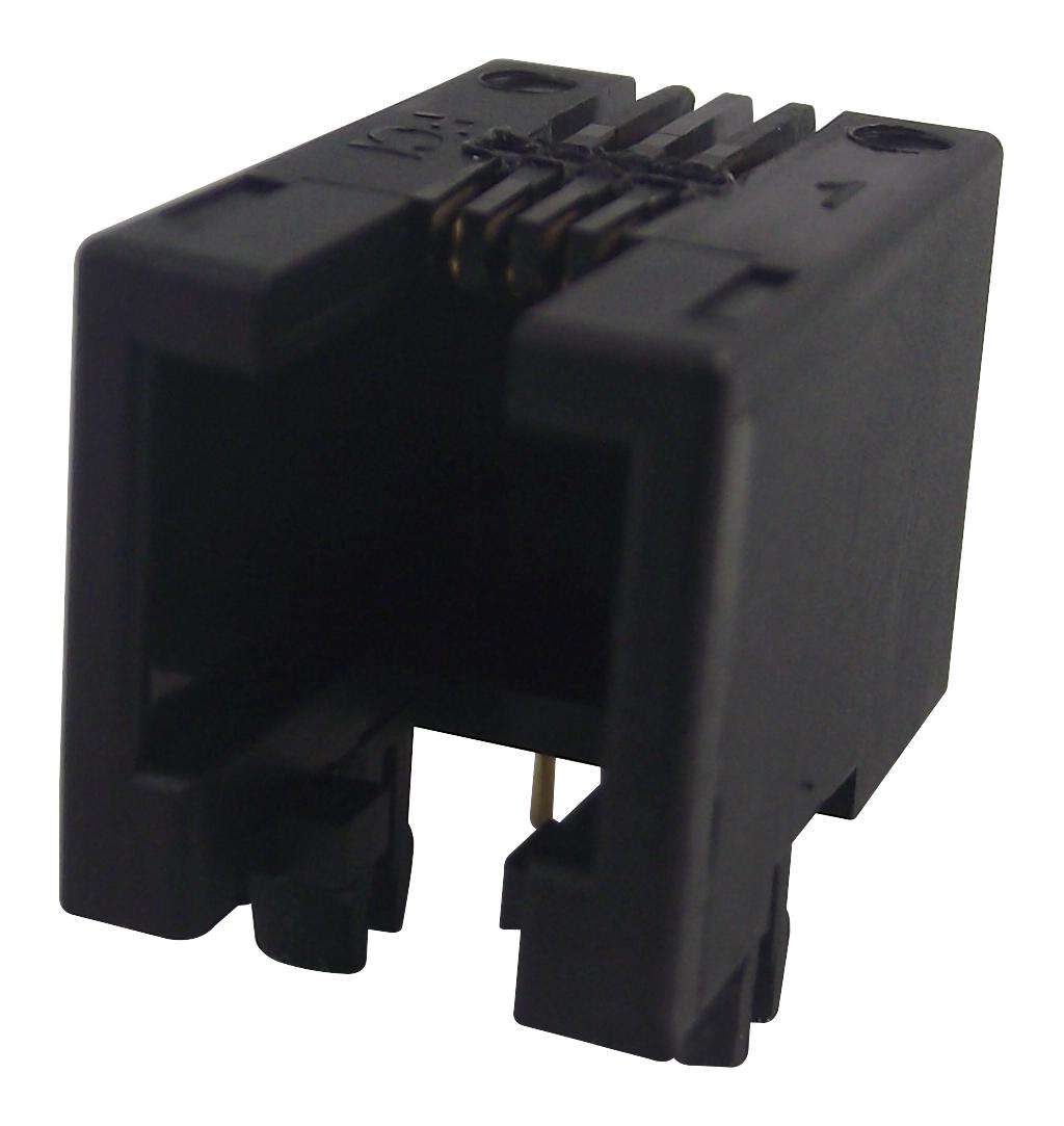 Amphenol (87180-044LF) Modular Connector, Modular Jack, 1 x 1 (Port), 4P4C