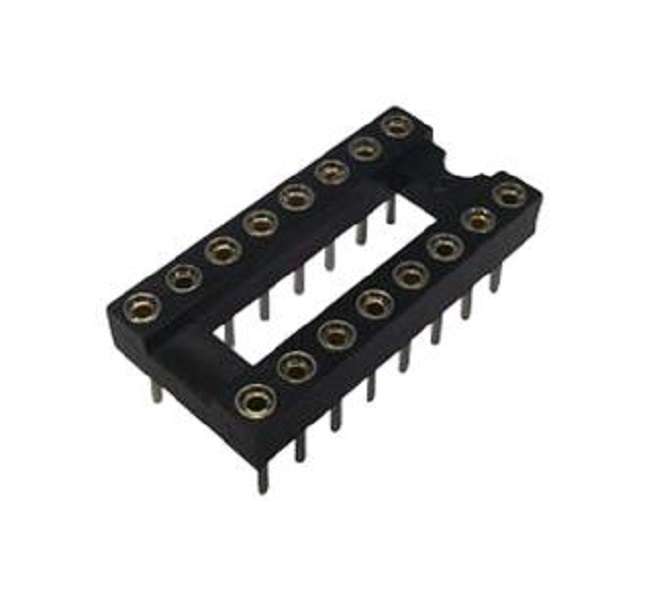 Multicomp Pro (2227MC-16-03-F1) IC & Component Socket, 16 Contacts