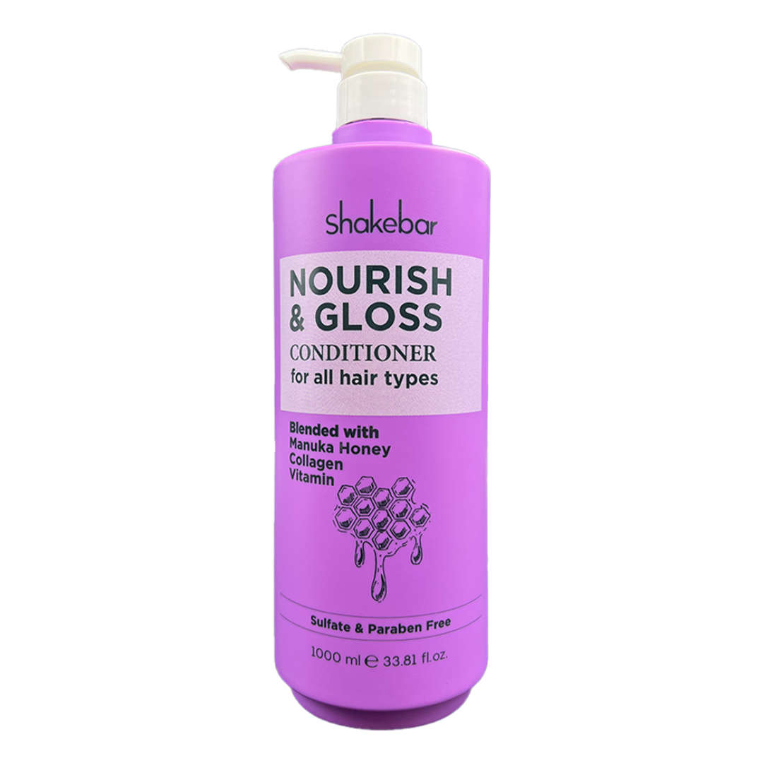 Shakebar Nourish & Gloss Conditioner 1L - For All Hair Types