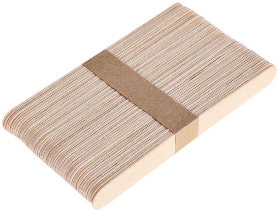 iMbali Wooden Waxing Spatulas x 50
