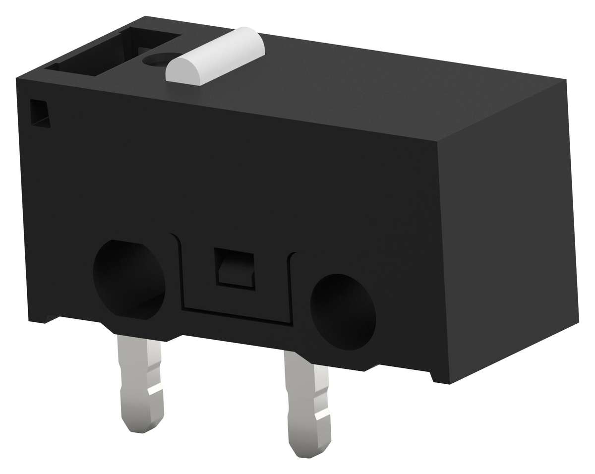 Alcoswitch (SAJ101XPP0N74SNOPTQ) Microswitch, SPST-NO, PC Pin, 100 mA, 30 V
