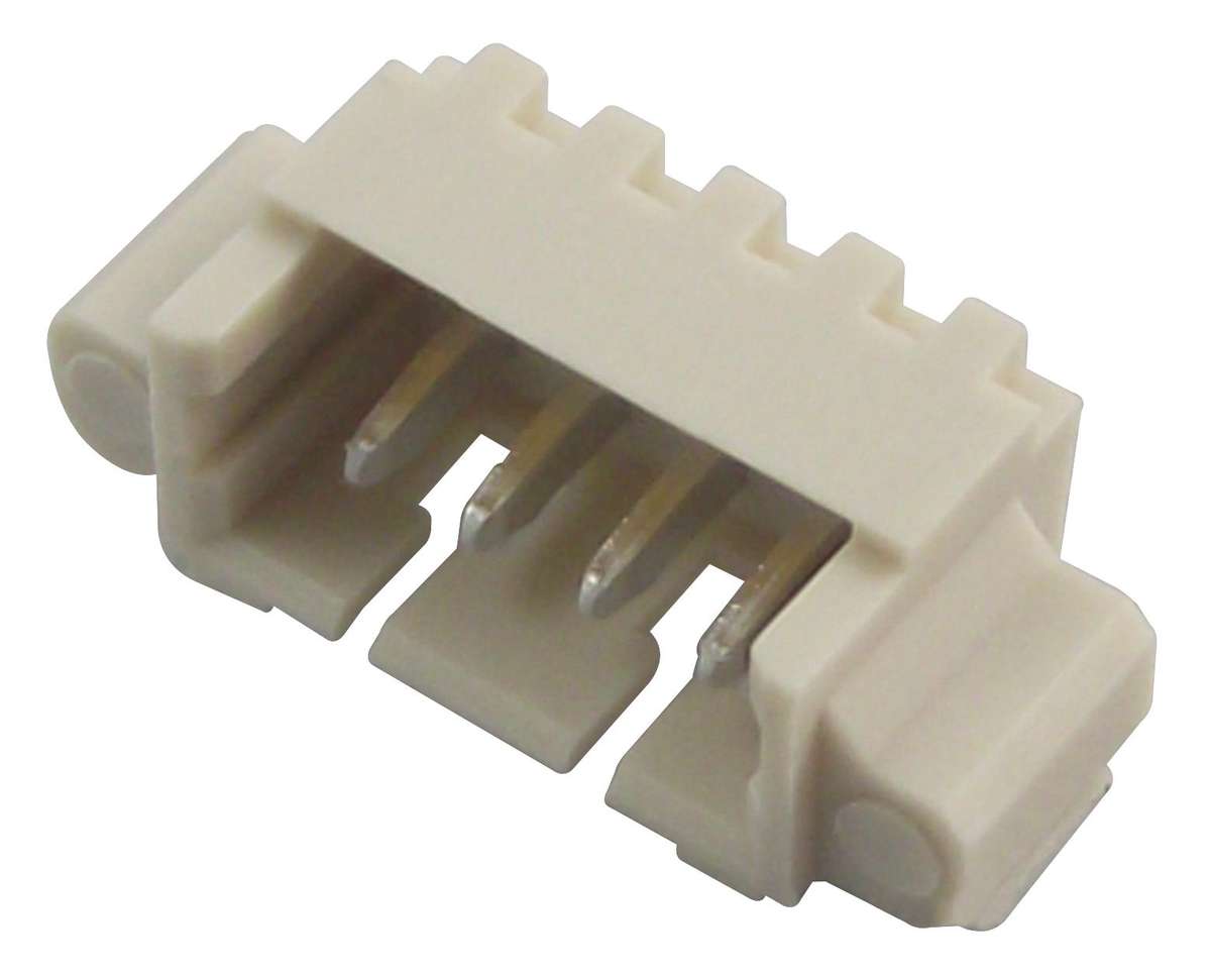 Wurth (653104131822) Pin Header, Wire-to-Board, 1.25 mm, 1 Rows, 4 Contacts