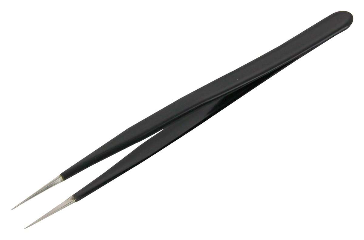 Multicomp Pro (DT000006) Tweezer, ESD, Straight, Pointed, Stainless Steel