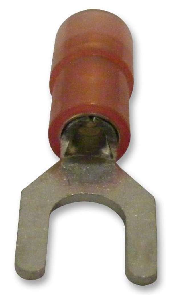 Multicomp Pro (SNYDL1-3.7) Fork / Spade Tongue Terminal, 22AWG to 16AWG,