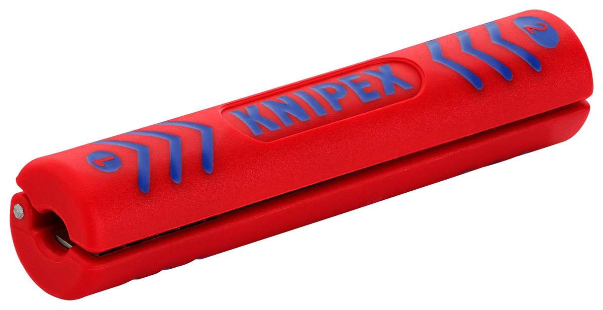 Knipex (1660100SB) Cable Stripping Tool for Coaxial Cables, 4.8mm to 7.5mm