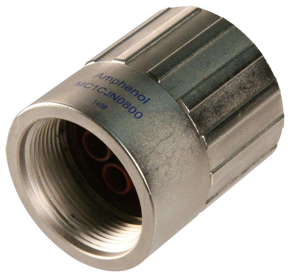 Amphenol (MC1CJN0800) Sensor Connector, Female, 8 Positions, Crimp Socket
