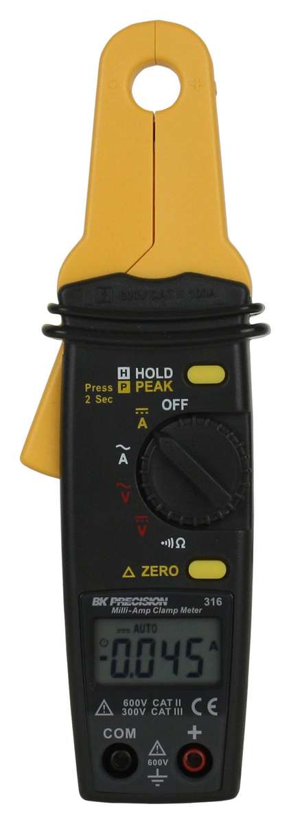 B&K Precision BK316 Milli-Amp AC/DC Clamp Meter