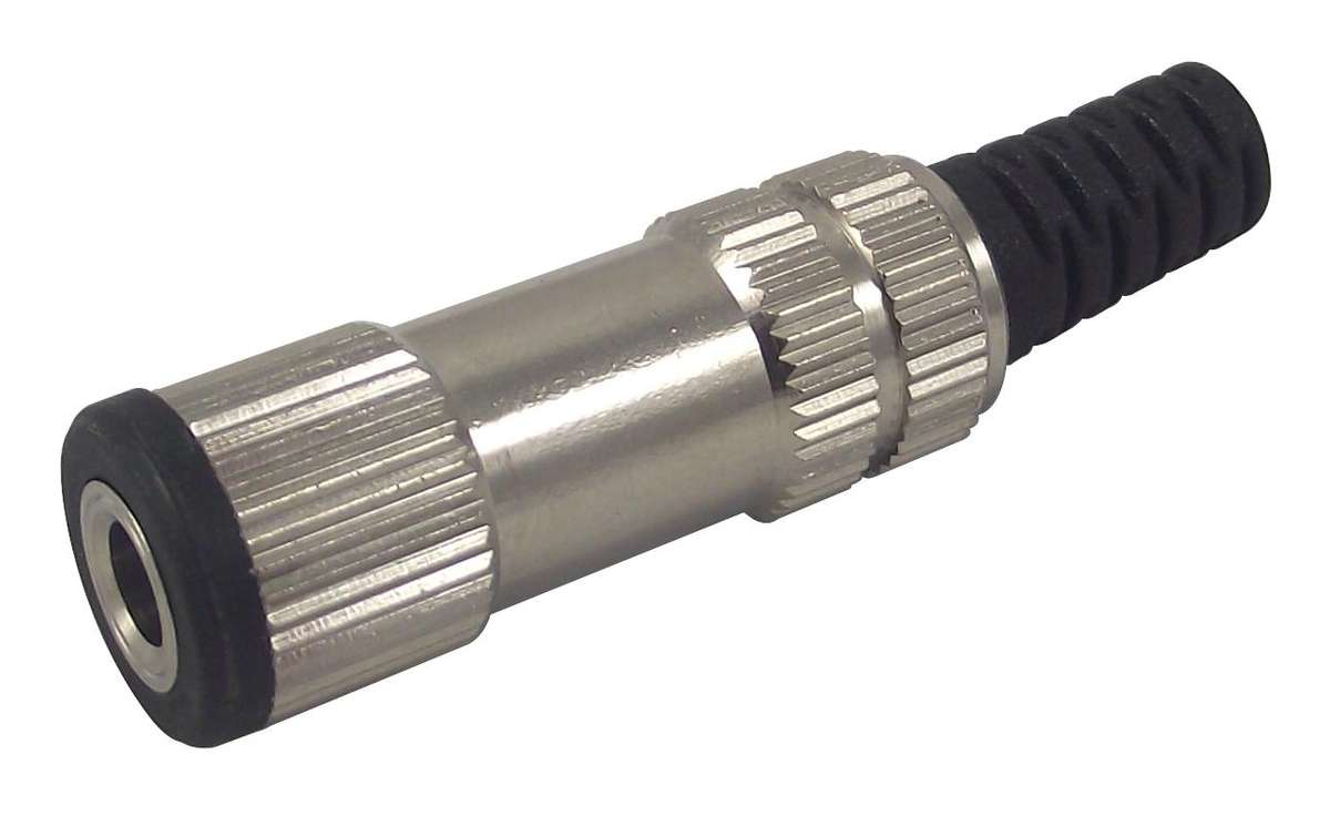 Lumberg (1520 02) Phone Audio Connector, 3 Contacts, Jack, 3.5 mm