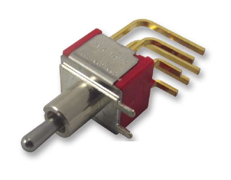 Multicomp Pro (1MD6T2B4M7RE) Toggle Switch, On-On-On, DPDT, Non Illuminated