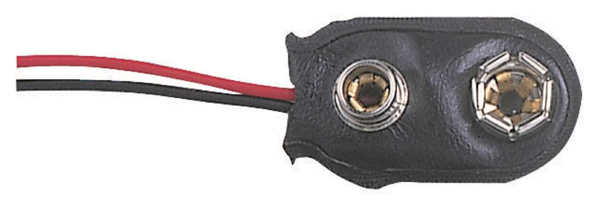 Multicomp Pro (440005P) Battery Contact, PP3 (9V), Snap Contact, Copper
