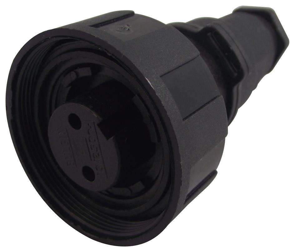 Bulgin Limited (PX0736/S) Circular Connector, 2 Contacts, Screw Socket