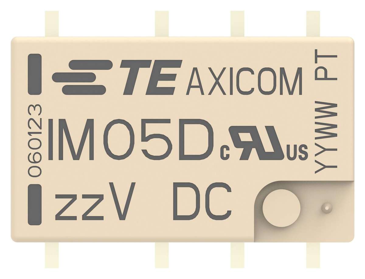 Axicom (1-1462039-7) Power Relay, DPDT, 9 VDC, 5 A, IM, Surface Mount