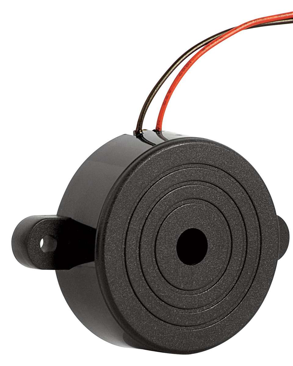Multicomp Pro (ABT-438-RC) Transducer, Buzzer, 1 VAC, 30 VAC, 3 mA, 90 dB