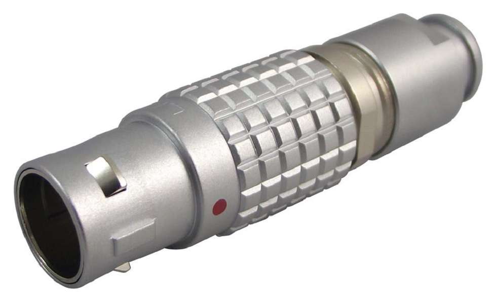 Lemo (FGG.2B.304.CLAD92Z) Circular Connector, Cable Mount Plug, 4 Contacts
