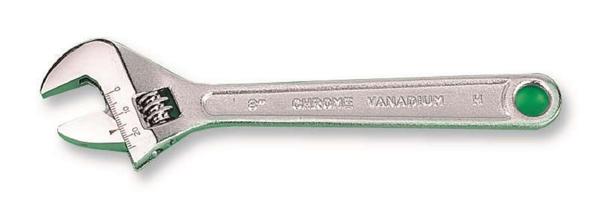 Duratool (MP4WA-02) Wrench, Adjustable, Heat Treated Alloy Steel