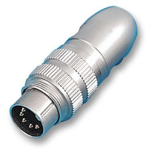 Lumberg (0332 07-1) Circular Connector, Cable Mount Plug, 7 Contact