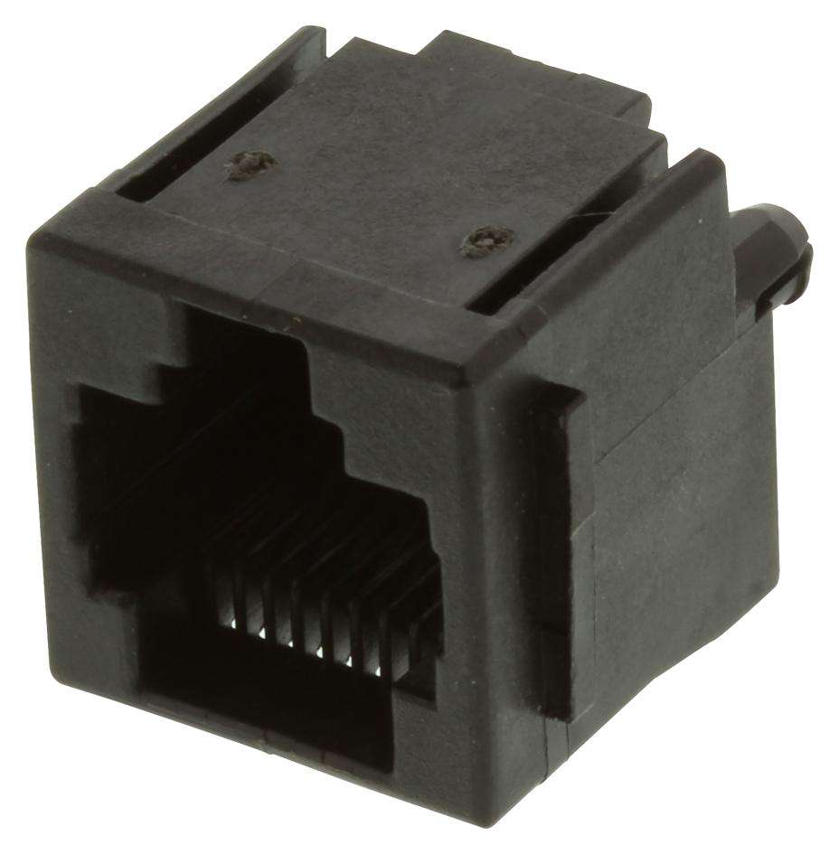 TE Connectivity (5520259-4) Modular Connector, RJ45 Jack, 1 x 1 (Port)