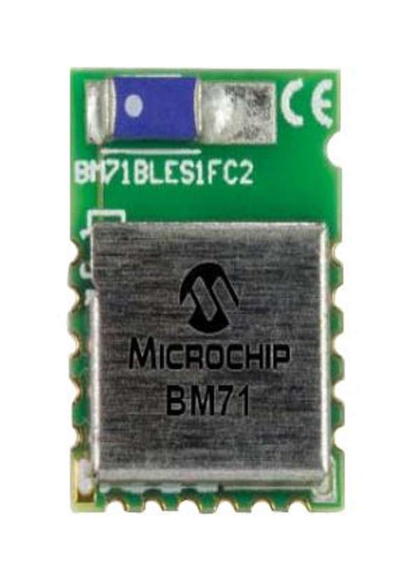 Microchip (BM71BLE01FC2-0B04AA) Bluetooth 4.2, 1.9V to 3.6V Supply