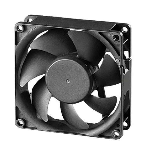 Multicomp Pro (MC001618) DC Axial Fan, 12 V, Square, 80 mm, 25 mm