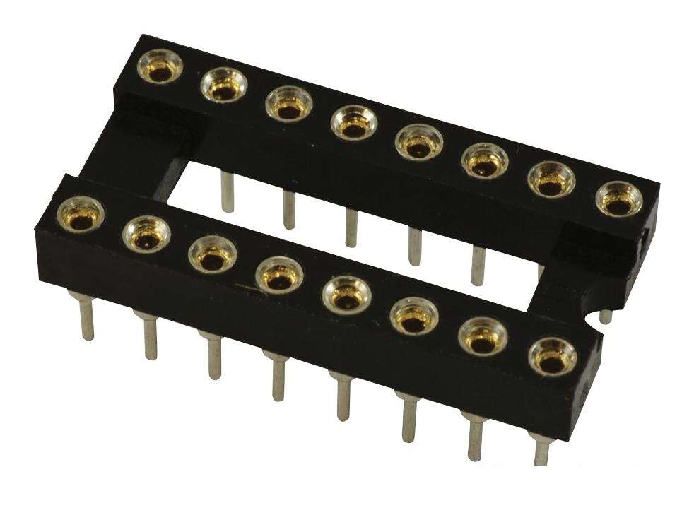 Multicomp Pro (SPC15527) IC & Component Socket, 16 Contacts, DIP Socket,
