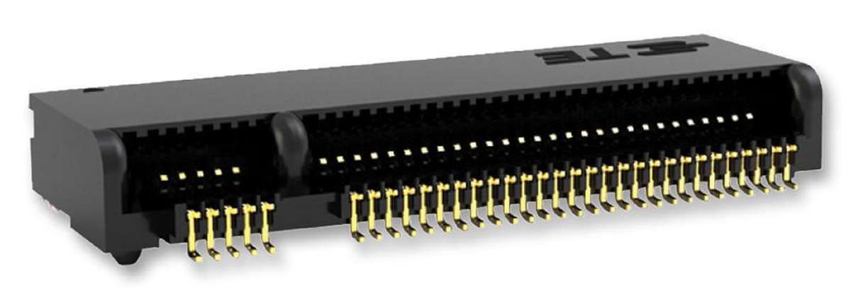 TE Connectivity (2199119-3) Card Edge Connector, Dual Side, 67 Contacts,