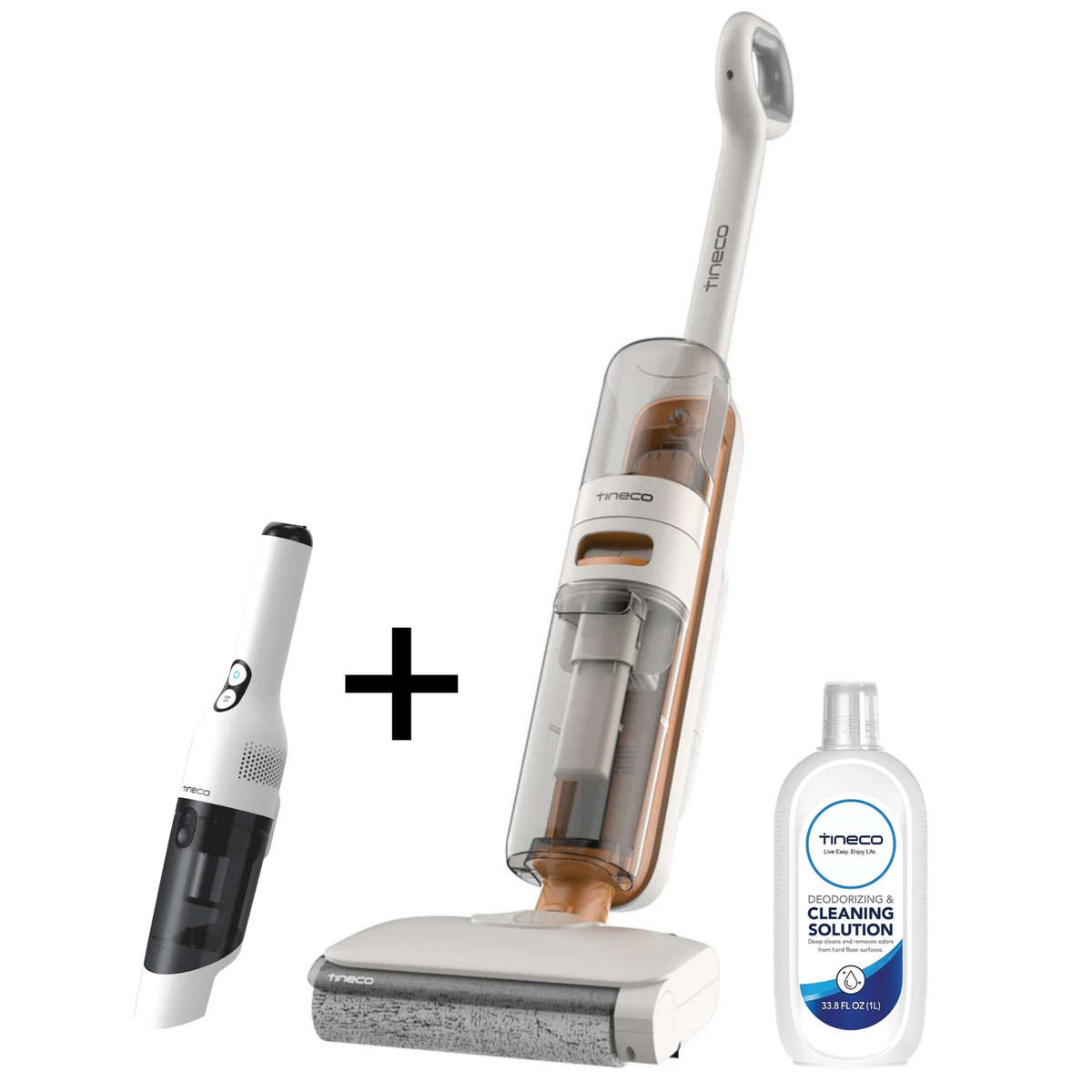 Tineco iFLOOR Y2 Plus + Go Mini Handheld Vacuum  BUNDLE DEAL