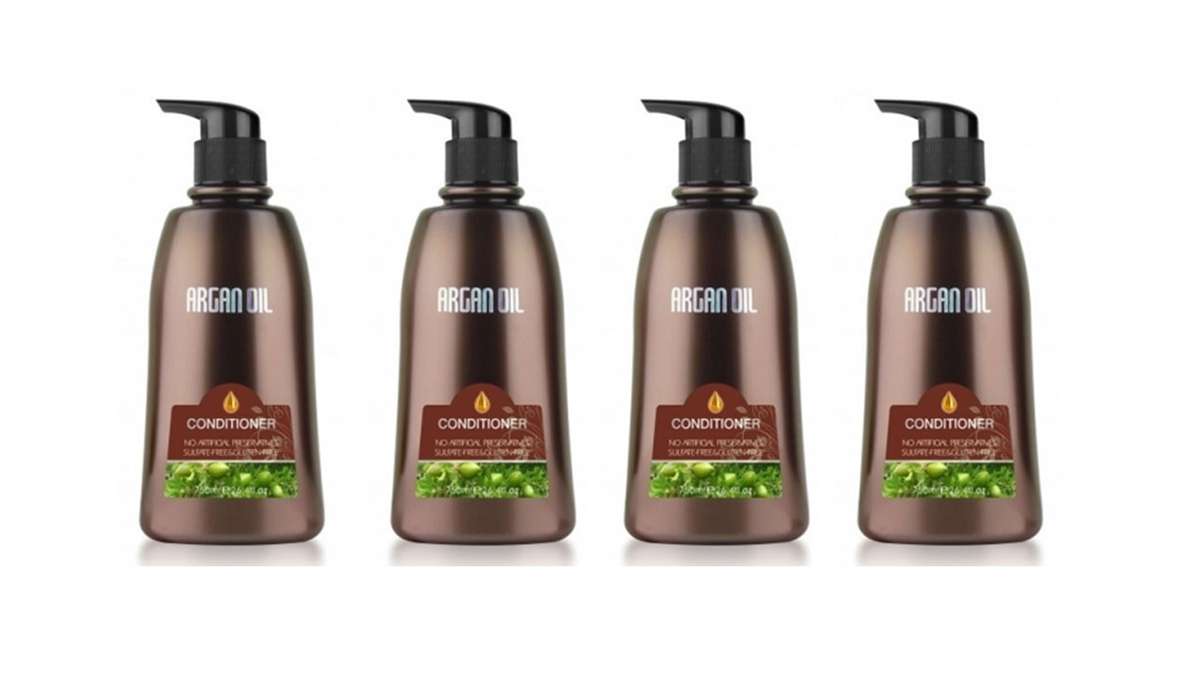Moroccan Argan Oil Shampoo - Salon Professional 750ml - 4 Pack