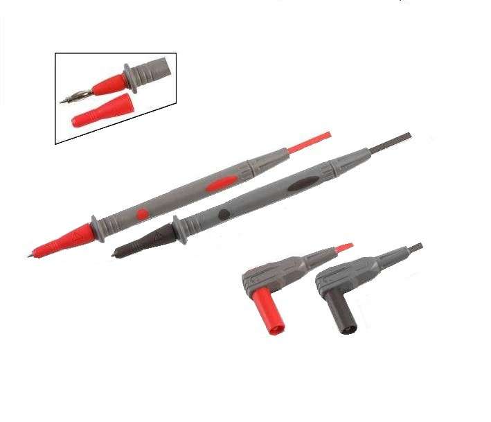 Tenma 72-9335 Test Lead Set, Black, Red, 1.2M, 1KV, 10A
