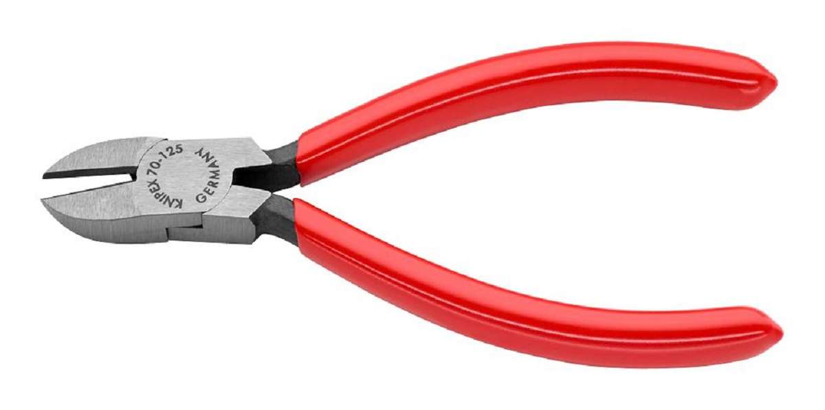 Knipex (70 01 125) Cutter, Precision, 125 mm, Diagonal, 3 mm