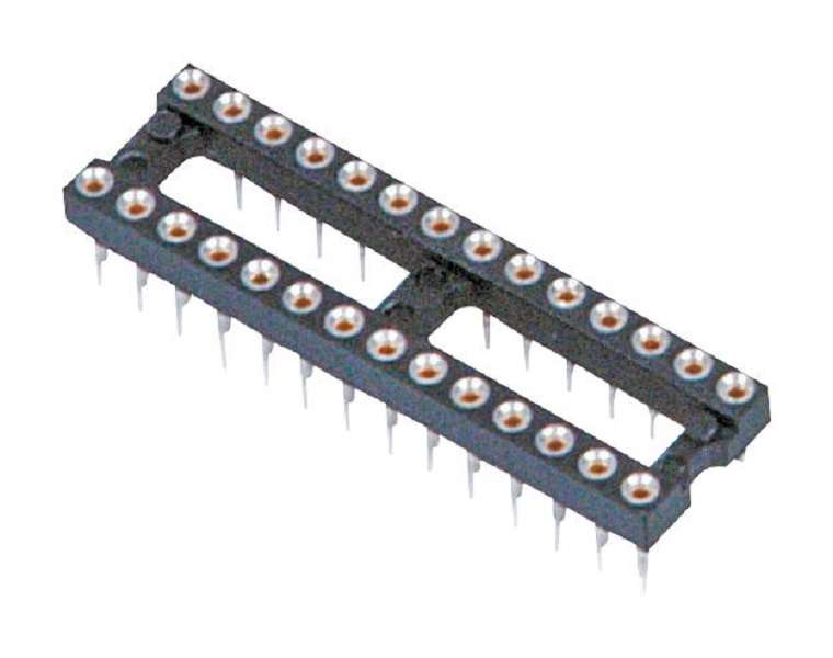 Mill Max (110-44-328-41-001000) IC & Component Socket, 28 Contacts