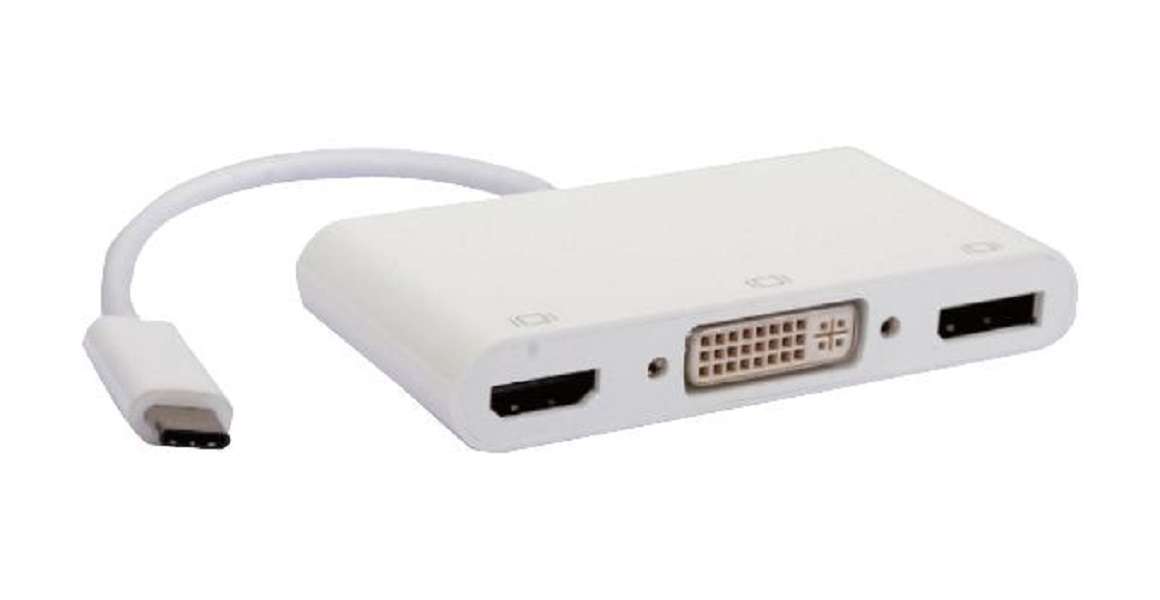 Multicomp Pro (83-22075) USB 3.1 Type C Plug to Display Port