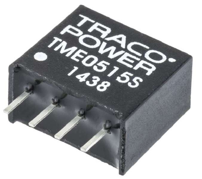 Traco Power (TME 0515S) Isolated Through Hole DC/DC Converter, Miniature