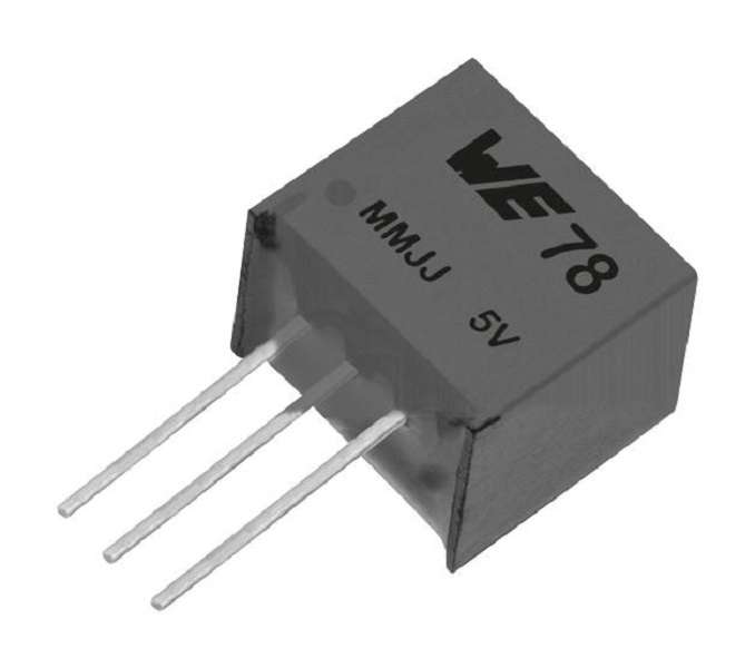 Wurth Elektronik (173950536) DC/DC Converter, 1 Output, 2.5 W, 5 V, 500 mA