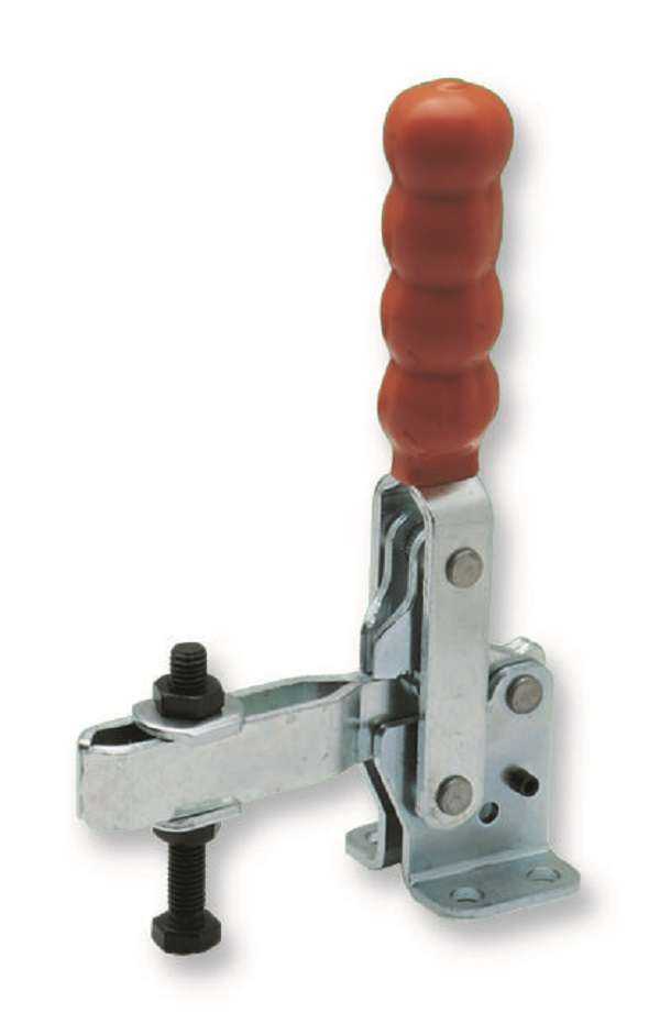 Brauer (V75/2B) Toggle Clamp, Vertical, 750 N Holding Force, 4.4 mm Hole