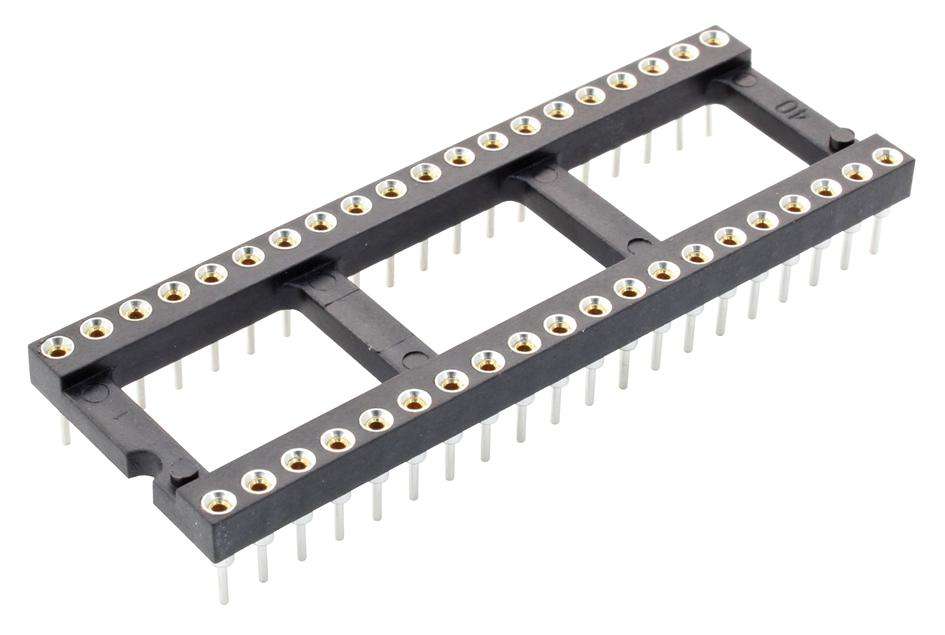 Harwin (D2818-42) IC & Component Socket, 18 Contacts, DIP, 2.54 mm