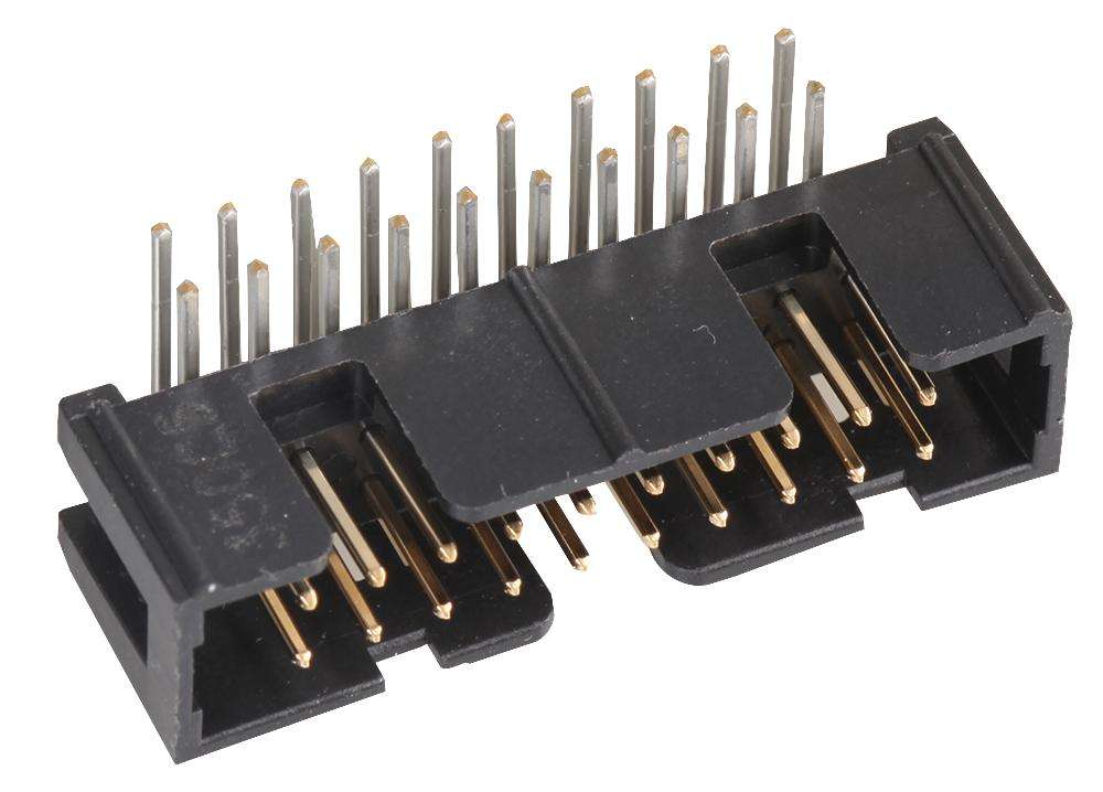3M (N2520-5002RB) Pin Header, Right Angle, Wire-to-Board, 2.54 mm, 2 Rows