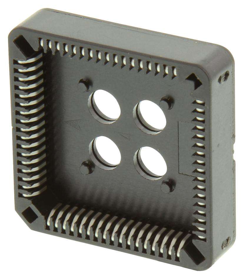 3M (8468-11B1-RK-TP) IC & Component Socket, 68 Contacts, PLCC Socket