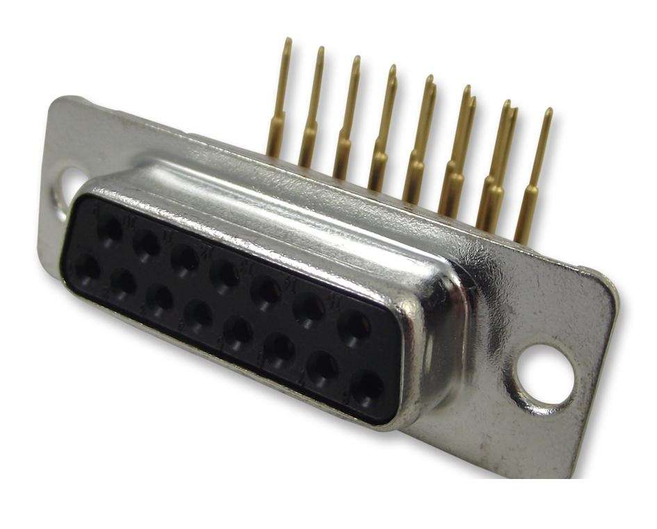 Amphenol (L77DFA15S1AON) D Sub Connector, DB15, Standard, Receptacle