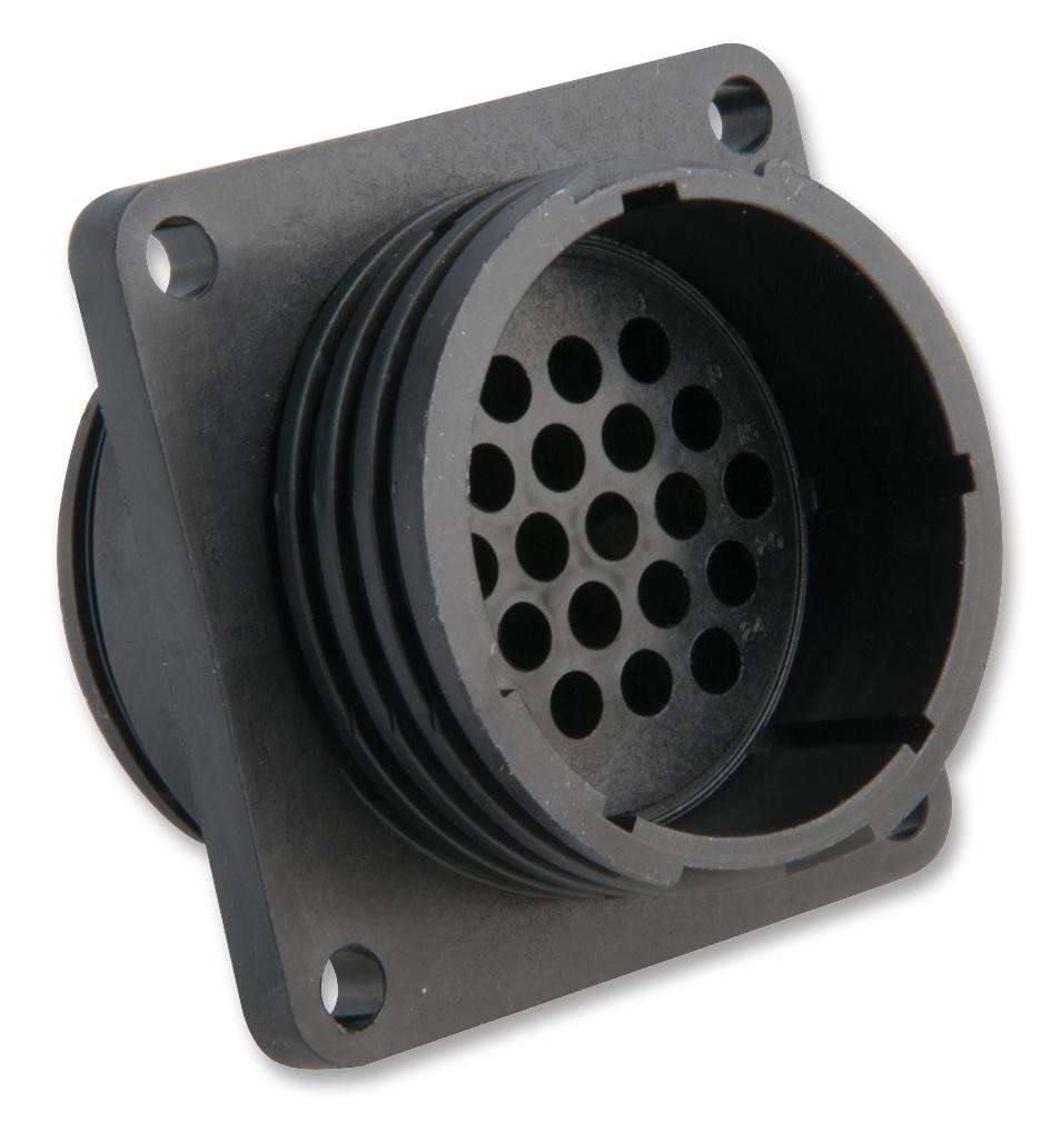 TE Connectivity (206838-1) Circular Connector, Flange Mount Receptacle