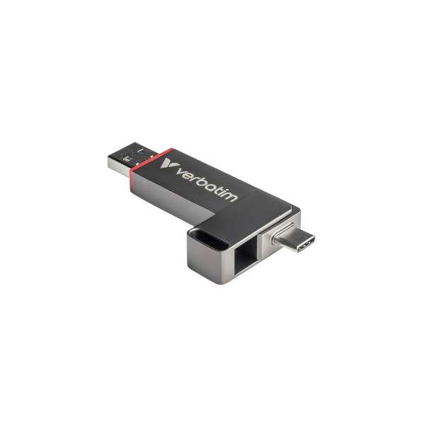 Verbatim Dual QuickStick 512GB USB Flash Drive Grey 32042