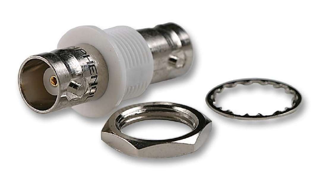 Amphenol (B7771B3-ND3G-75) RF / Coaxial Adapter, BNC, Jack, BNC, Jack