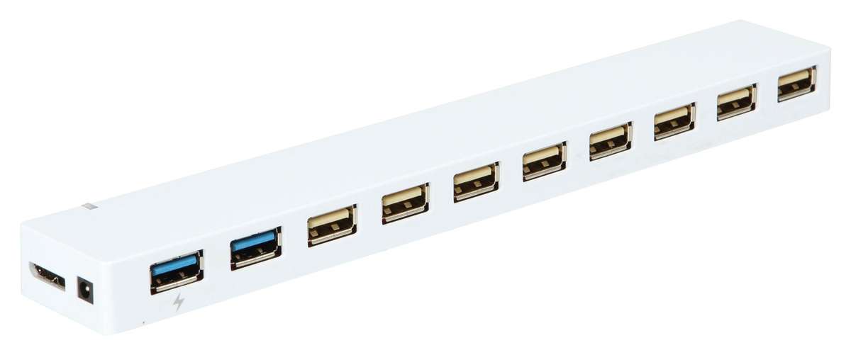 Multicomp Pro (U3 10HUB) USB Hub, Bus Powered, USB 3.0, 10 Ports